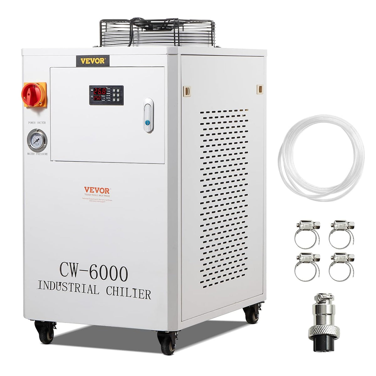 VEVOR, Cisterne e serbatoi, CW-6000, 1500 W, 15 litri, Bianco