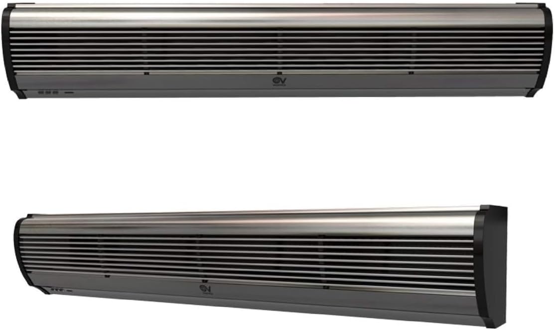Generico, Ventilatori bagno, AD900, 1000 mm, Nero