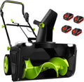 Pale da neve, Ymnogjie, 3500 W, 54 x 52,5 x 40,5 cm, 40 V, Nero, illuminazione LED, funzionamento senza fili