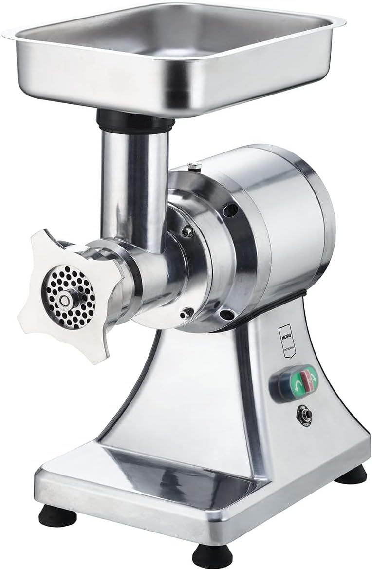 METRO Professional, Tritacarne, GMG1200, 200 kg, 735 W, Argento, acciaio inox