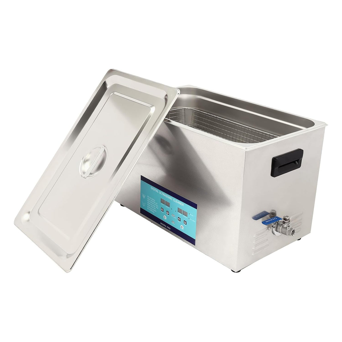 NIGORIY, Lavatrice, 30 L, 600 W, 63,7x40x38 cm, Bianco, acciaio inox