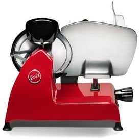 Berkel, Affettatrice, 190 mm, 250 mm, 0,17 kW, Rosso