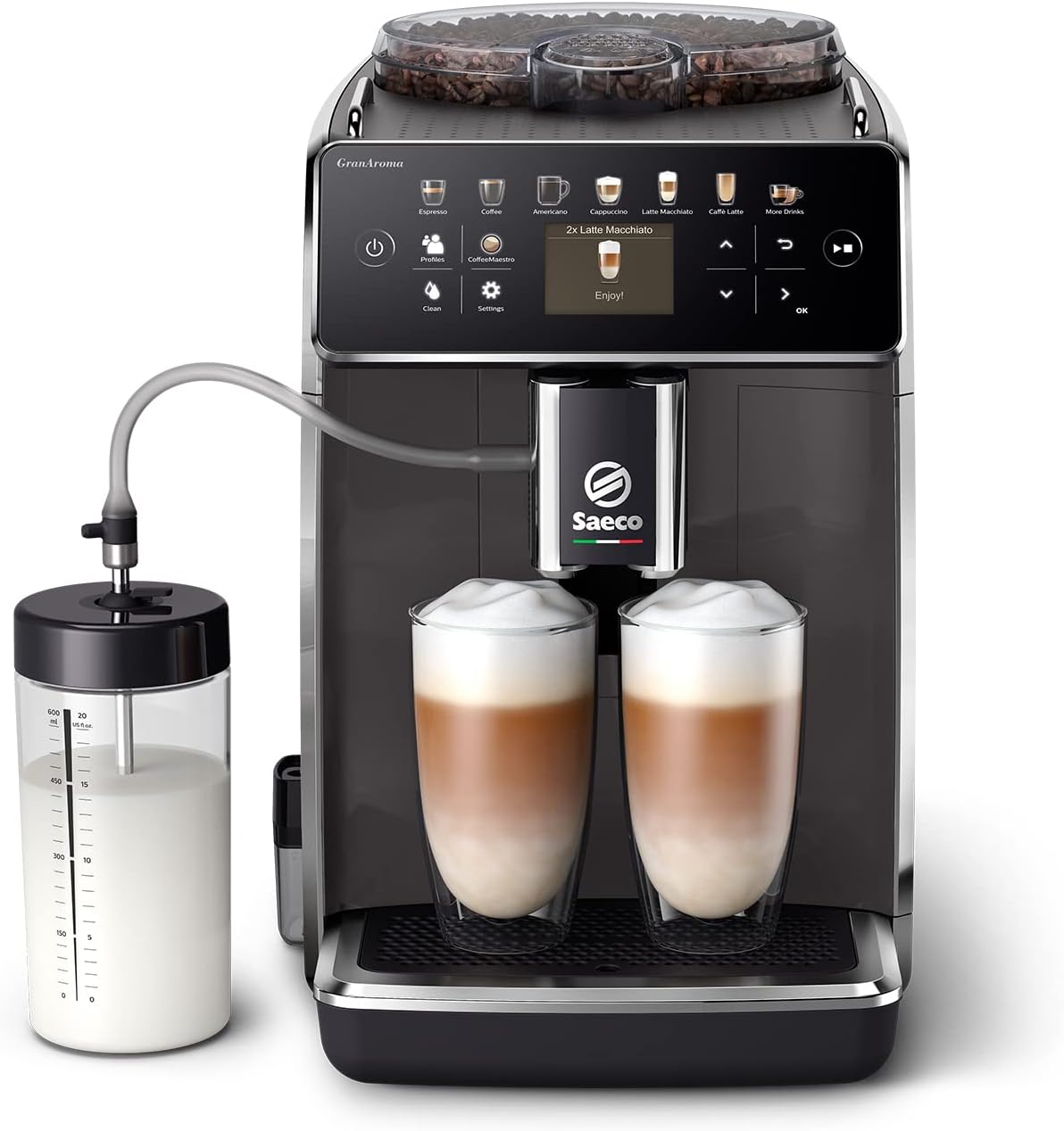 PHILIPS, Macchina da caffè automatica, Nero