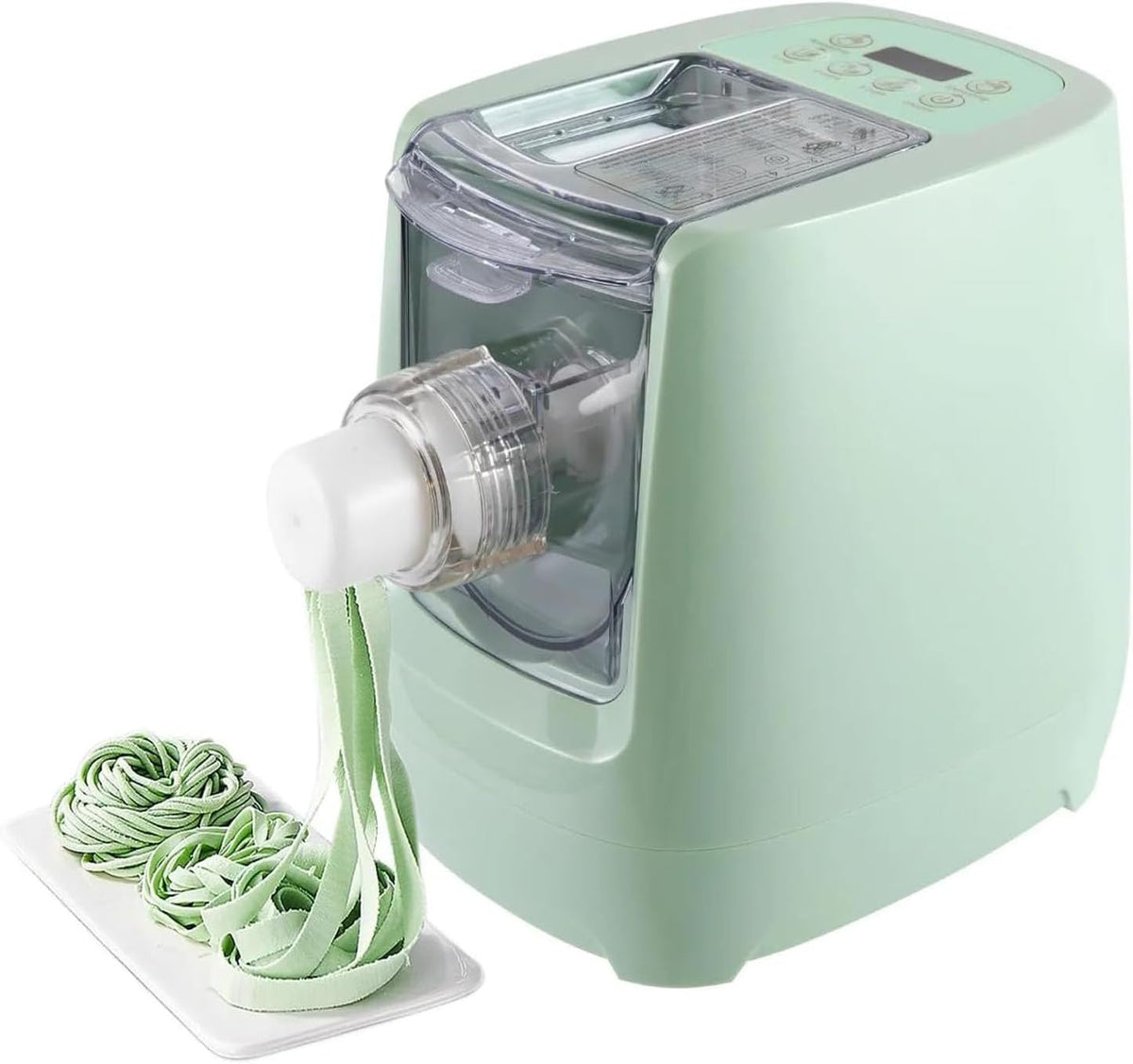 LTzygmion, Macchine per la pasta elettriche, 500 g, 220 V, 265 mm, Nero, vano contenitore