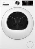Hoover, Asciugatrice, 8N2XH-S, 8 Kg, 111 litri, 62 dB, Bianco, acciaio inox, pompa di calore