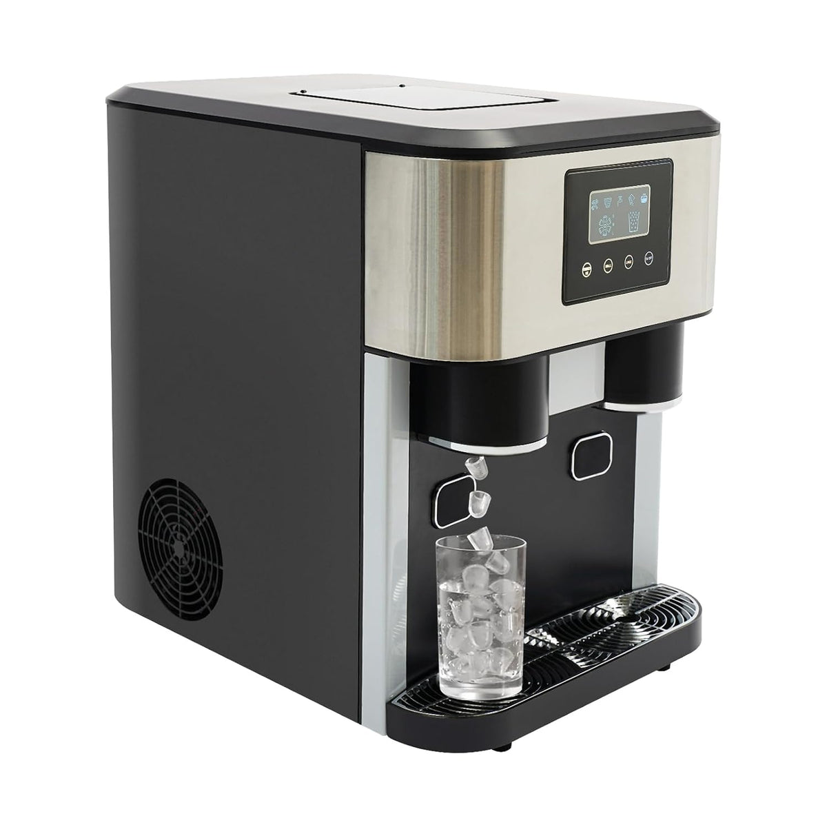 Tavolo, HPDTZ, 1,8 l, 34 x 45,5 x 45,5 cm, 220 V, Grigio, acciaio inox, vano contenitore, 3 in 1