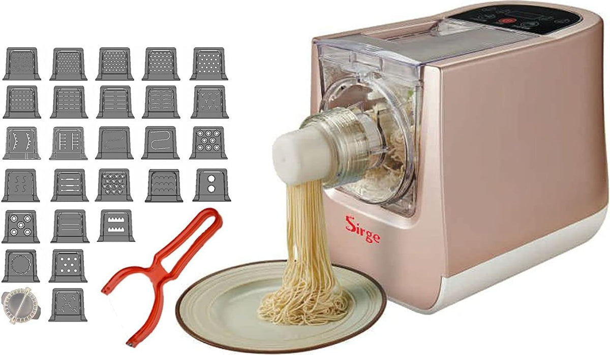 Sirge, Macchine per pasta a mano, PASTARIT26, 300 W, 0,8 mm, 1,1 mm, Nero