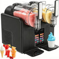 AityBuy, Gelatiera, 398 x 190 x 407 mm, 185 W, 2 litri, Nero, autopulizia
