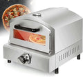 Forno per pizza, URJWAN, 40,5 cm, 3 cm, Argento, acciaio inox