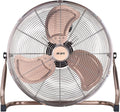 WOMGKDA, Ventilatori a piantana, 50 cm, Bianco, alluminio