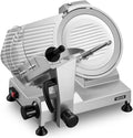 VEVOR, Affettatrice, 400 W, 30 cm, 15 mm, Argento, alluminio