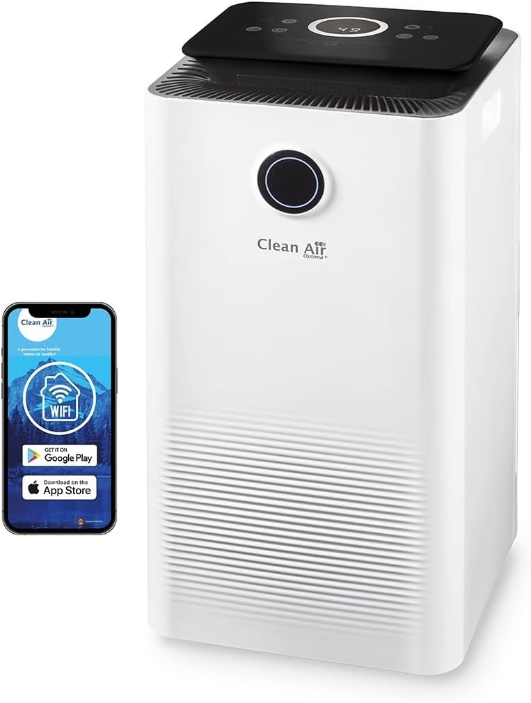 Clean Air Optima, Deumidificatore, CA-704, 40 m, 100 m, 10 litri, Grigio