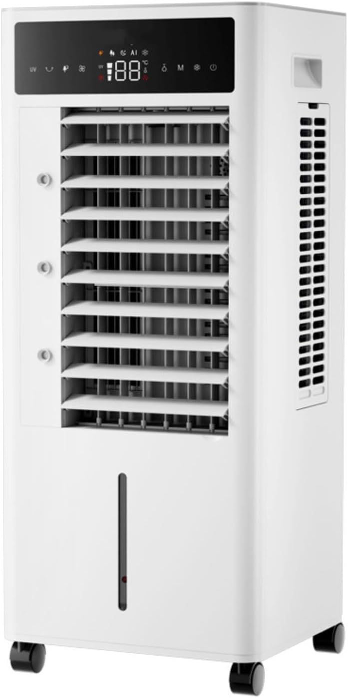 Condizionatore, 10 Litri, Bianco, telecomando, timer