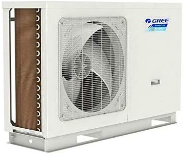 Pompe di calore, ER01001690, Gree, 12 kW, 25 °C, Nero, struttura modulare, motore inverter, pompa di calore