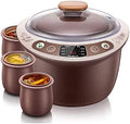 Slow Cooker, 2.5 L, 27x29.2x23.7 cm, Viola/Argento, acciaio inox, timer