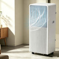 Condizionatore, DAEFAG, 5000 BTU, 10 m, Nero, telecomando, timer, motore inverter