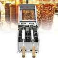 Forno elettrico, YOtat, 110 V, 1500 W, 205 mm, Nero/Argento, acciaio inox