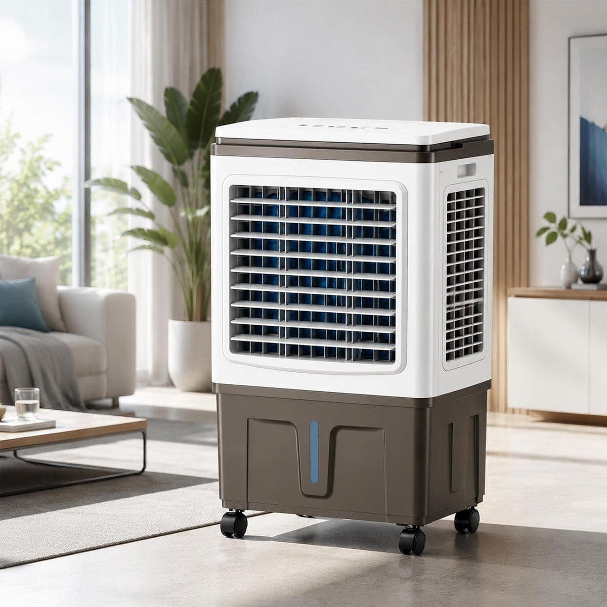Sunseota, Condizionatore, 40 Litri, 6,3 m, 100 W, Bianco