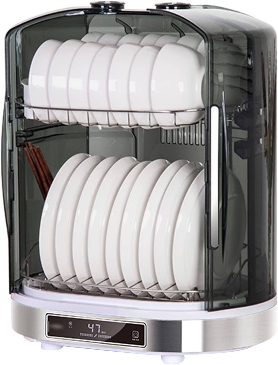 Armadio, 40,8 x 31 x 50,8 cm, 55 l, 300 W, Grigio