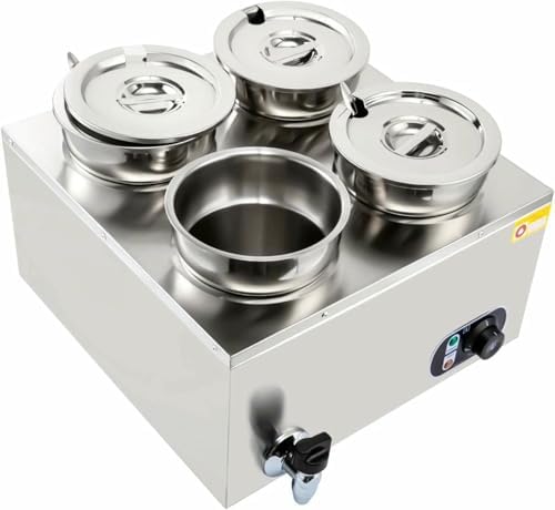 Tavolo, HTDRE, 537x537x315 mm, 1500 W, 220 V, Grigio, acciaio inox
