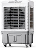 JS Space, Raffrescatore evaporativo, 60 L, 90 cm, 45 x 33 x 83 cm, Bianco