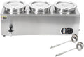 Credenza, 3-220V, SAIYERUS, 30-85 °C, 1500 W, 220 V, Nero, acciaio inox