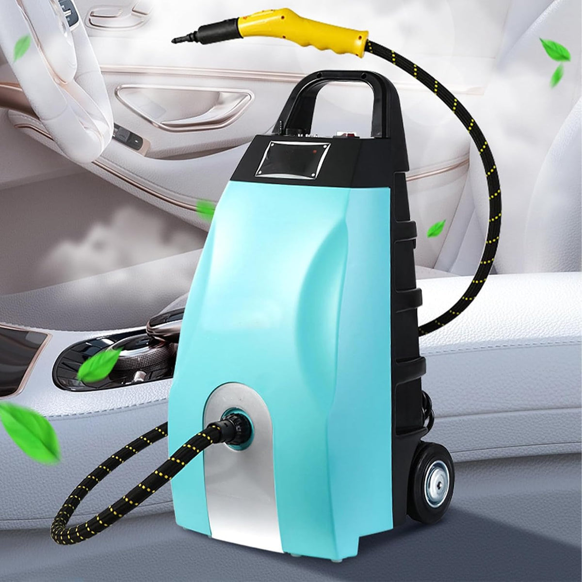 Pulitore a vapore, ORISUNTECH, 3000 W, 3,5 litri, 110 V, Blu