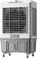 Raffrescatore evaporativo, PQXQZ, 55 Litri, 50×37×88 cm, 34,6 pollici, Nero
