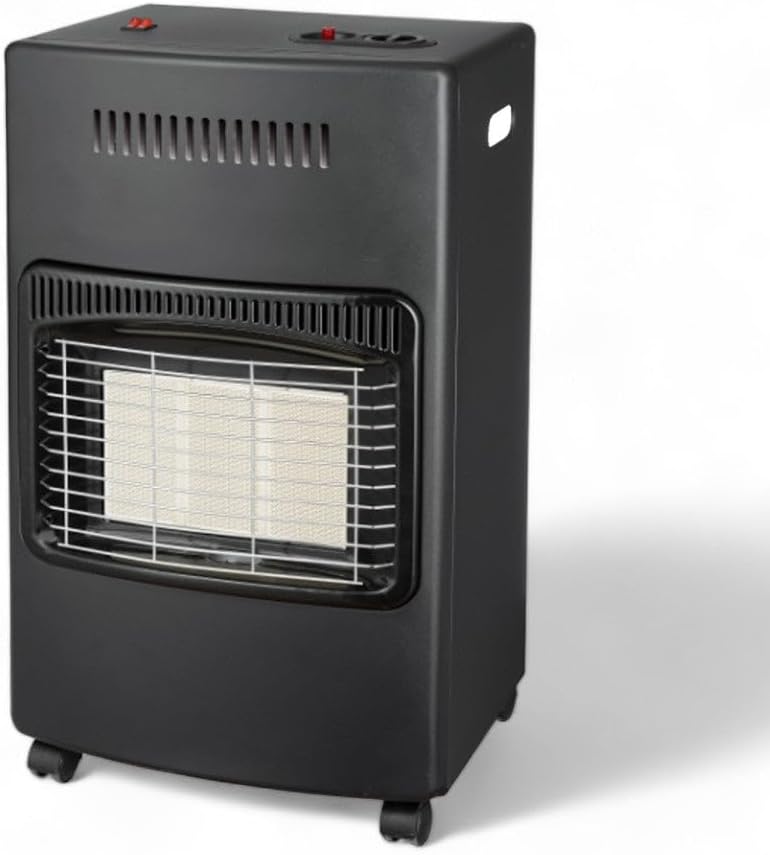 Briconess.com, Impianti di riscaldamento a gas, 4,2 kW, 15 kg, Nero