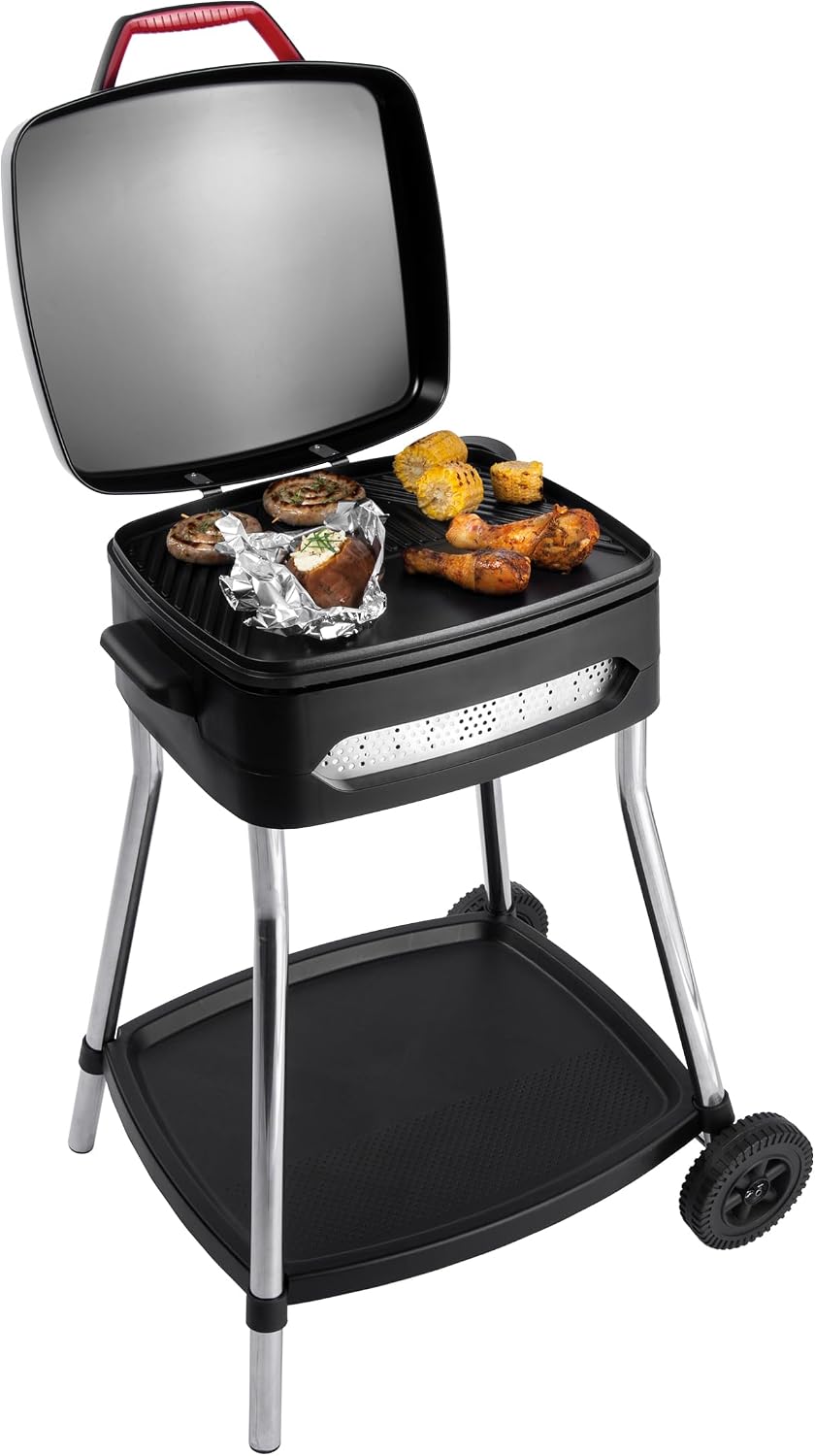 Tavolo, 3278M, FRITEL, 40 x 36 cm, 3278 M, Grigio, funzione grill