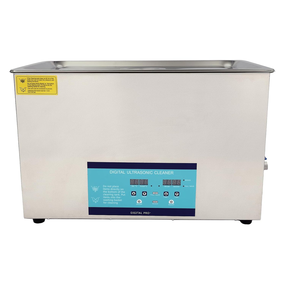 DGJMuu, Prodotti di pulizia da laboratorio, 600 W, 63,7 x 40 x 38 cm, 240 V, Nero, acciaio inox