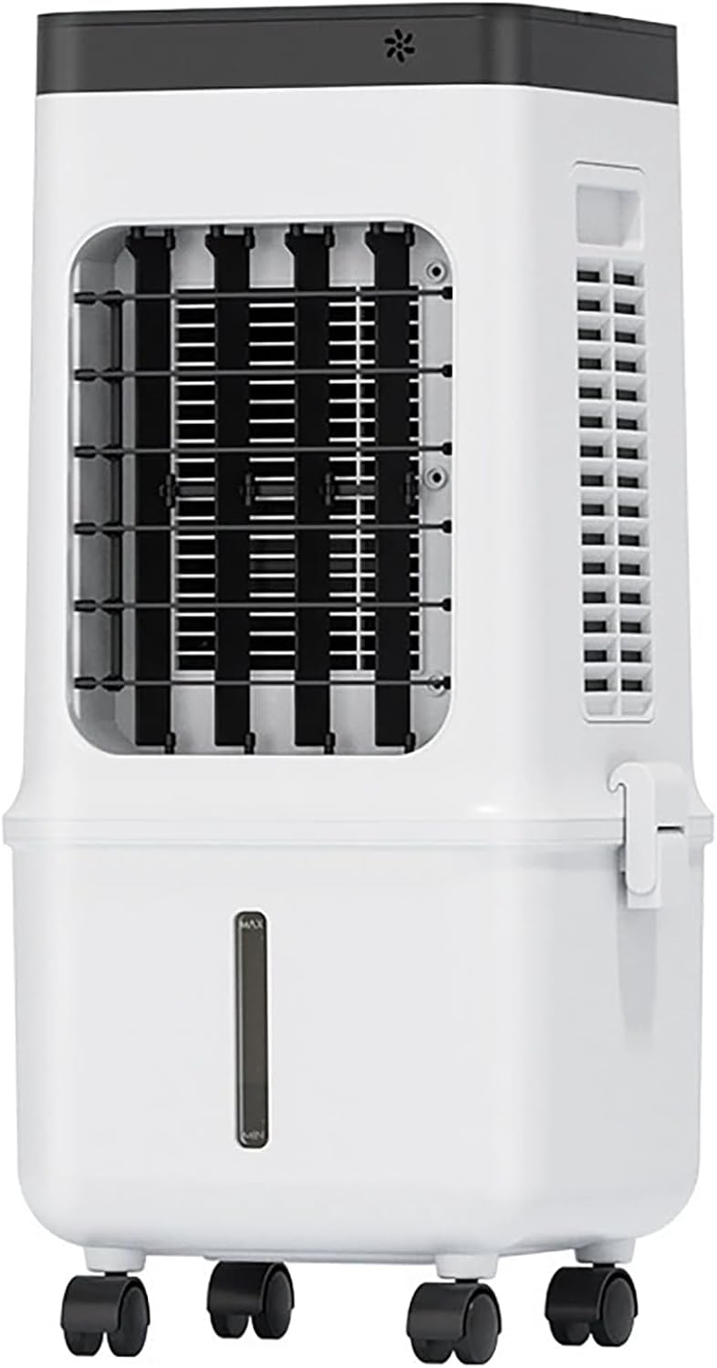 FXNFXLA, Condizionatore portatile, 29 x 26 x 43,5 cm, 4 litri, 55 dB, Nero, telecomando, timer