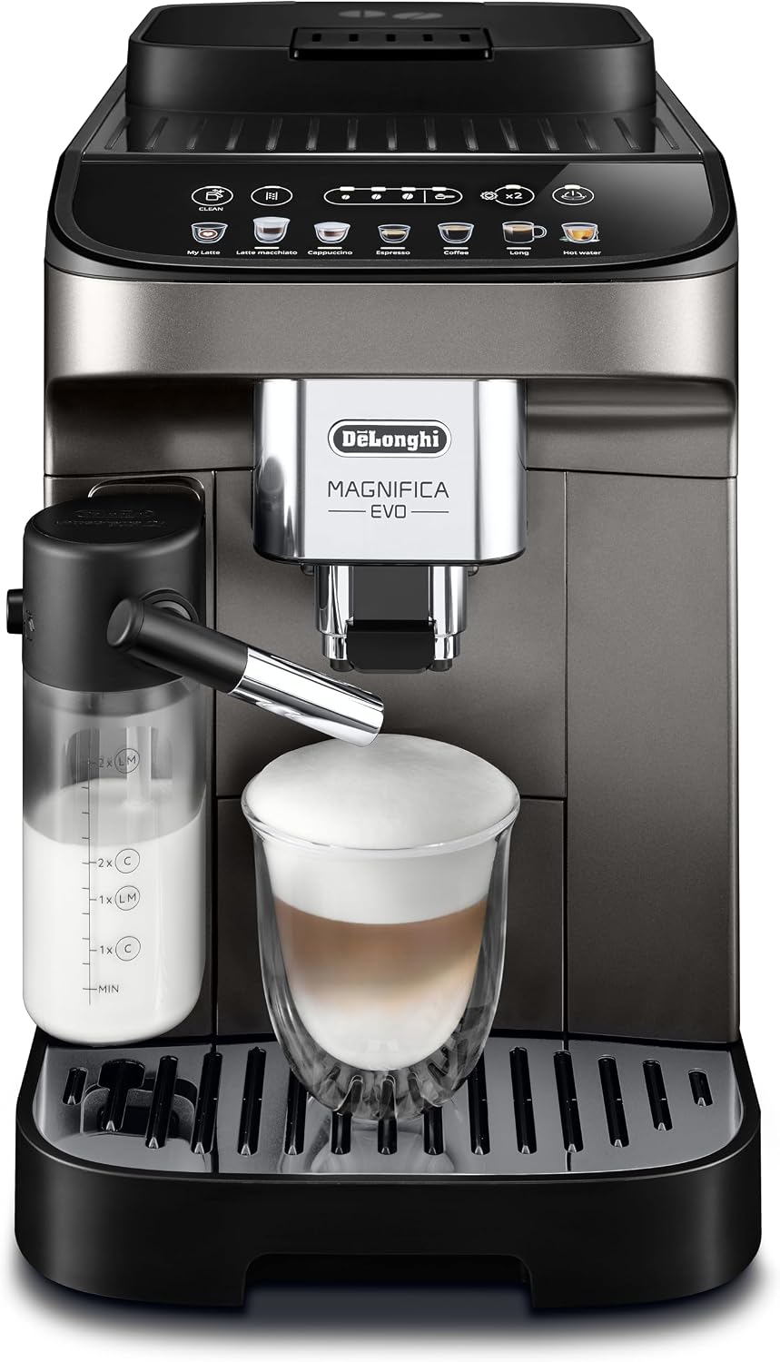 De'Longhi, Macchina da caffè, Nero/Argento