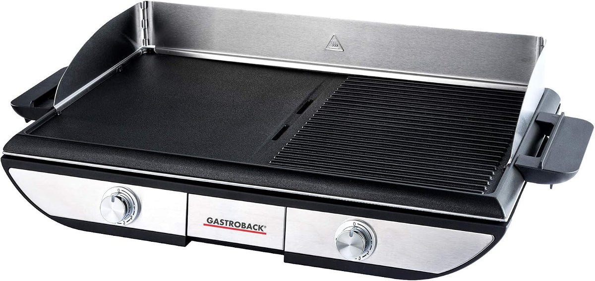 Tavolo, GASTROBACK, 1500 cm, 2 x 750 m, 240 °C, Argento, acciaio inox, funzione grill