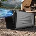 smafoseedding, Condizionatore portatile, 28,9 x 34,9 cm, 5200 BTU, 24 V, Nero, telecomando