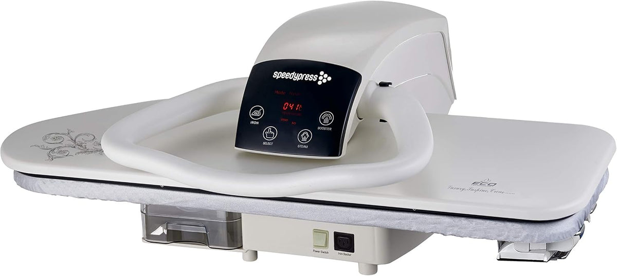 Speedypress, Presse da stiro, 81 cm, 750 ml, Bianco, spegnimento automatico, protezione dal surriscaldamento