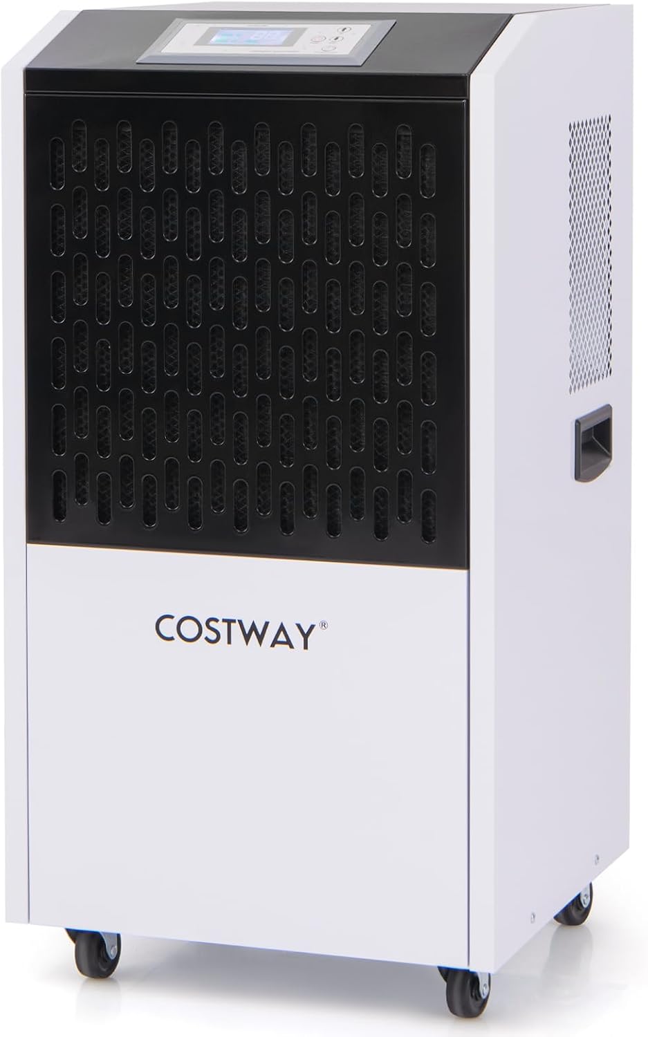 COSTWAY, Deumidificatore, 118 L, 42,5 x 42 x 81,5 cm, 100 cm, Bianco, timer