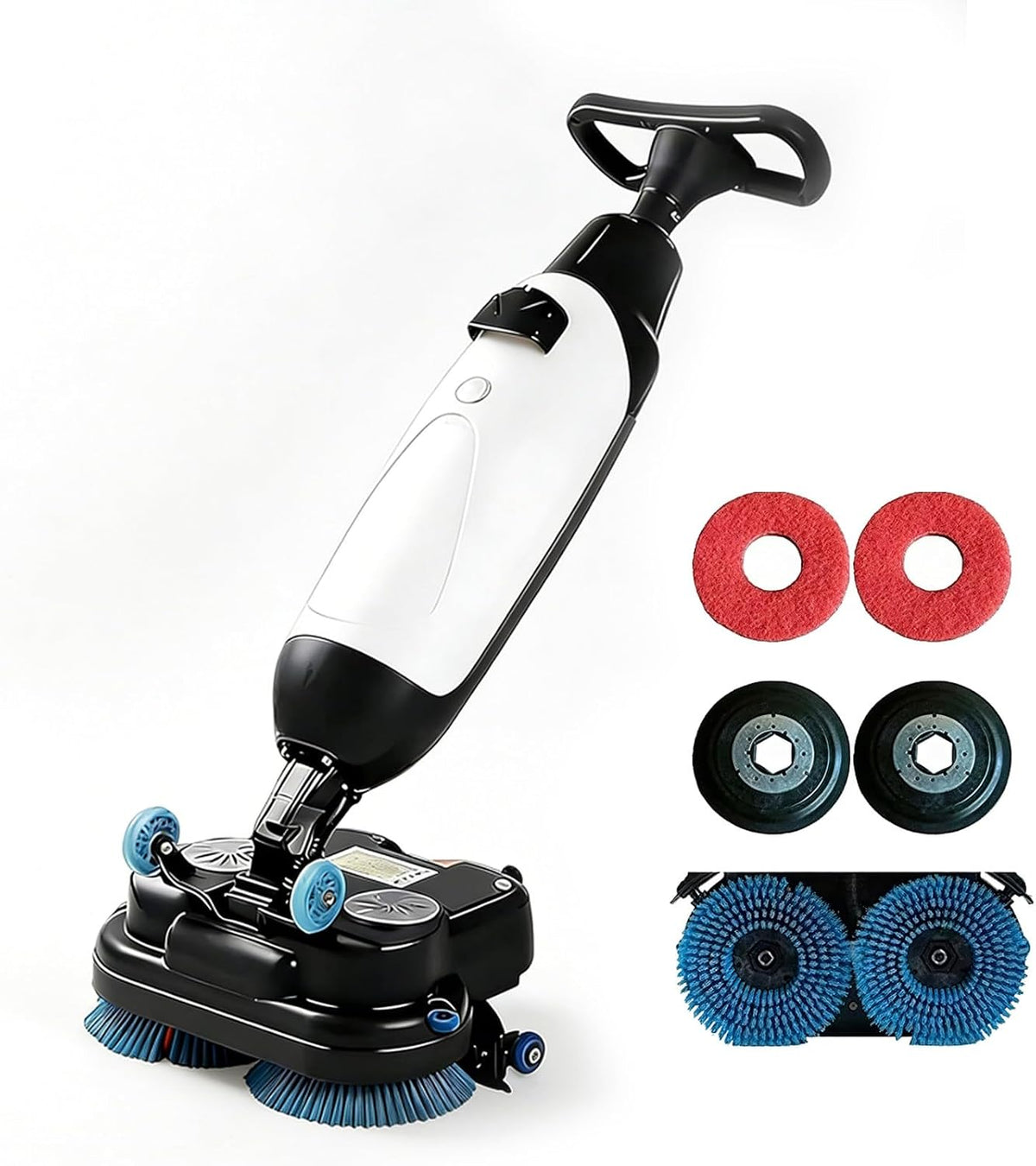 Lavapavimenti, Generico, 43 cm, 40 cm, 430 mm, Bianco, funzionamento senza fili, 3 in 1
