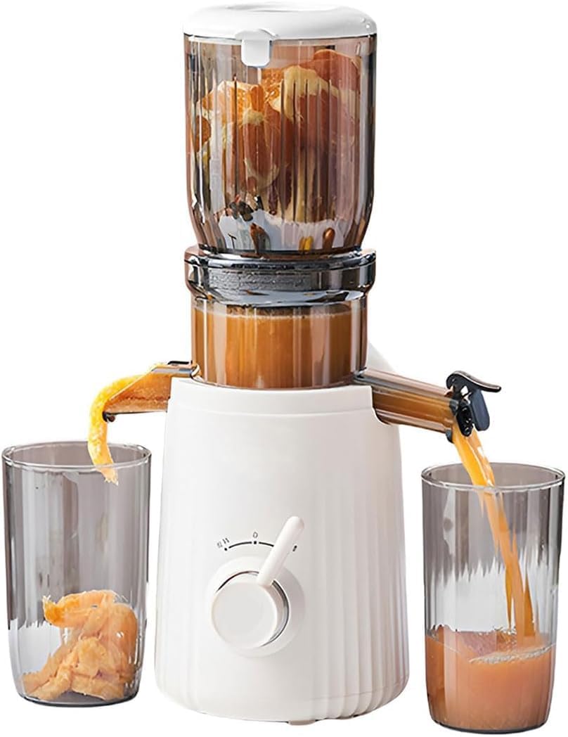 Estrattori succo albero singolo masticatori, 250 W, 104 mm, 145 x 215 x 385 mm, Nero