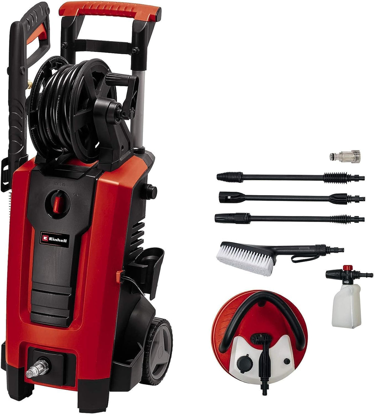 Einhell, Idropulitrice, 240 V, 2300 W, 170 bar, Nero