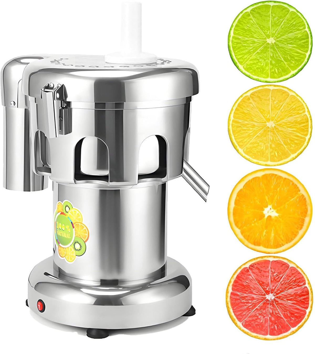 NYANS, Centrifughe ed estrattori di succo, A3000, 370 W, 2800 giri/min, 100 kg, Nero, vano contenitore