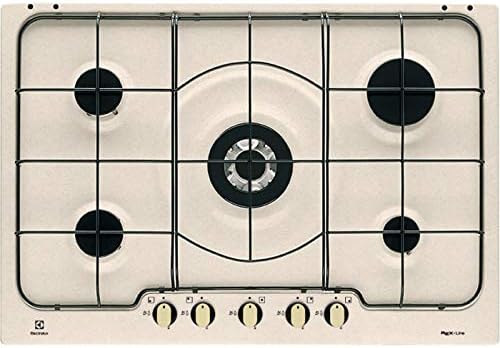 Piano cottura a gas, Electrolux, 75 cm, Nero