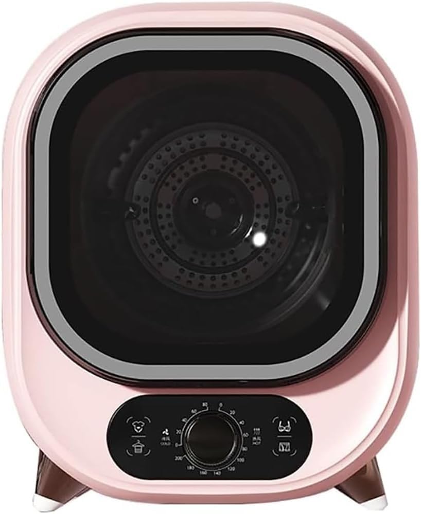 YUNYHAO, Lavasciuga, 450 W, Argento/Rosa, acciaio inox