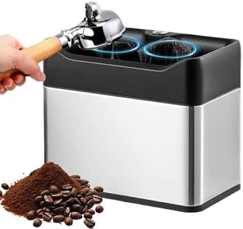 Macchina da caffè, 51 mm, 58 mm, 262 x 138 x 216 mm, Nero/Argento, acciaio inox