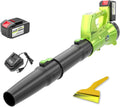 ACXZ, Soffiatori per foglie, 21 V, 1200 W, 6.0 m, Nero, funzionamento senza fili