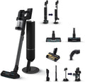 Samsung, Aspirapolvere verticale, VS90F40DEK/WA, 400 W, 205 g, 5,5 mm, Nero, vano contenitore, Bluetooth, Wi-Fi, filtro HEPA, motore inverter