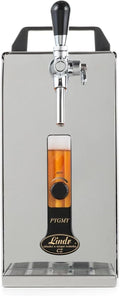 ich-zapfe.de, Spillatori per birra, 20/K, 25 l, 170x280x325 mm, 10°C, Argento/Verde, acciaio inox
