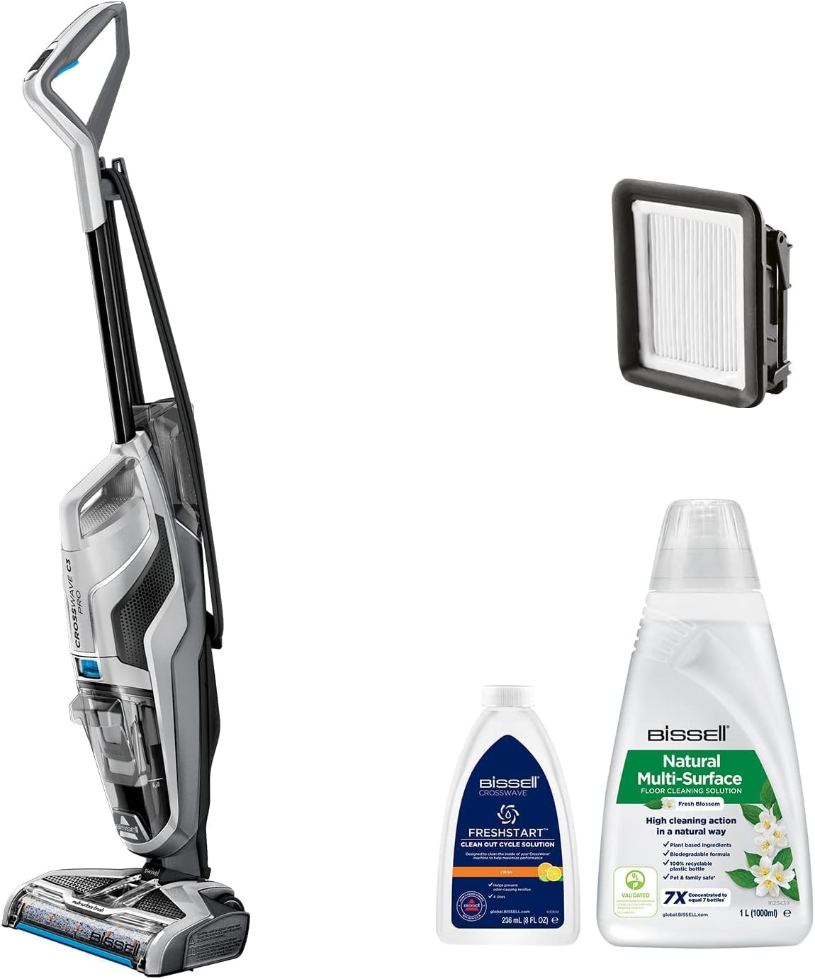 Bissell, Aspirapolvere, 3555N, 1 L, Nero