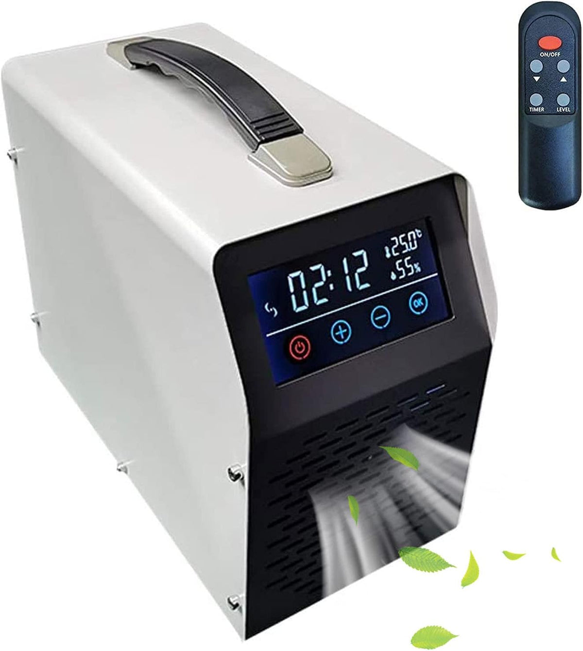 Purificatore d'aria, RDJSHOP, 220 V, Bianco, acciaio inox, telecomando