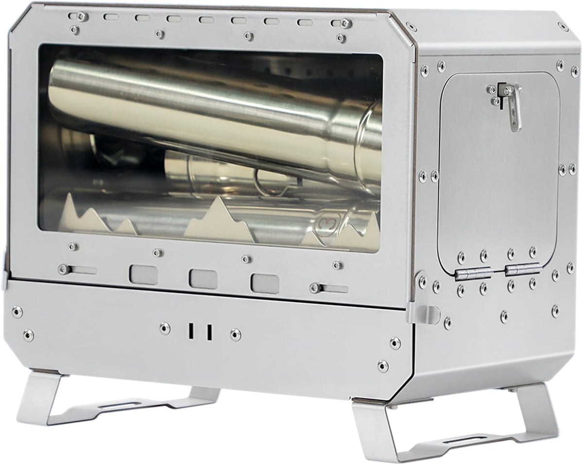 Forno elettrico, 35 x 19 x 28,5 cm, 12,1 kg, Argento, acciaio inox, vano contenitore